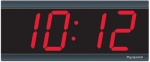 Electric Digital Wall Clock - 3' 4-Digits - Syncronized to NTP Time