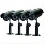 SVAT Four Additional Indoor/Outdoor Night Vision CCD Security Cameras