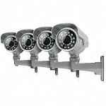 SVAT Four Additional Indoor/Outdoor Long Range Night Vision High Resolution CCD Security Cameras